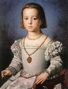 BRONZINO, Agnolo The Illegitimate Daughter of Cosimo I de' Medici Sweden oil painting artist